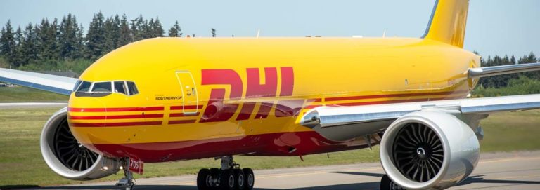 DHL-Boeing 777 Frachtmaschine