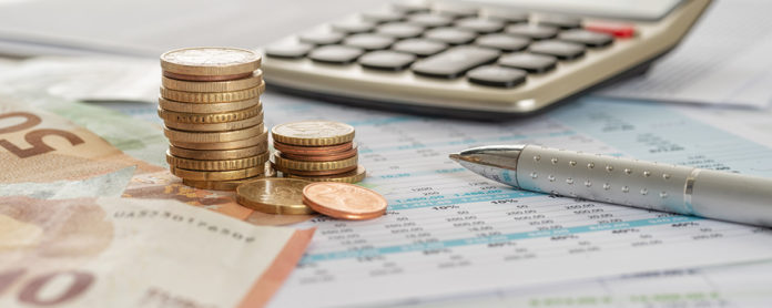 Geld und Taschenrechner
