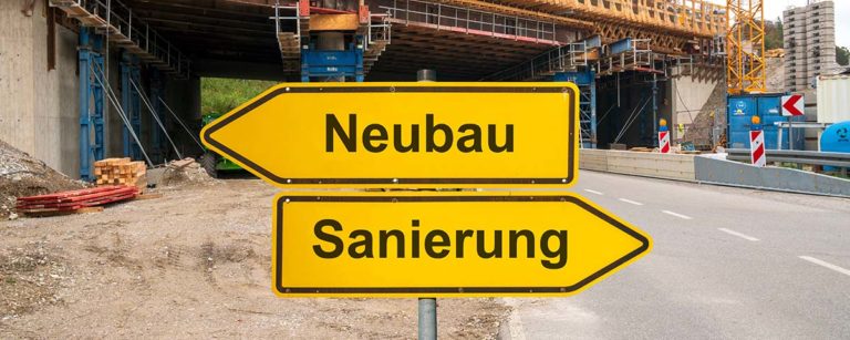 Neubau oder Sanierung