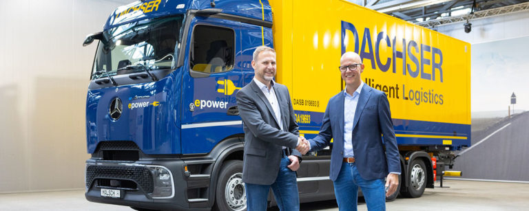 Übergabe eines eActros 600