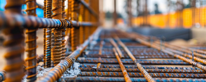 Neubau - Stahlgerüst