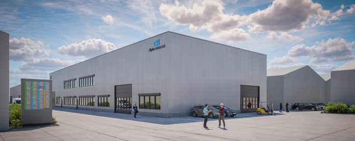 Visualisierung Neubau Alpha Industrial Gewerbepark Bergheim