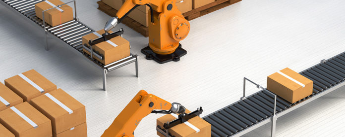 Conputer-Lagerroboter, Bildquelle: Adobe Stock