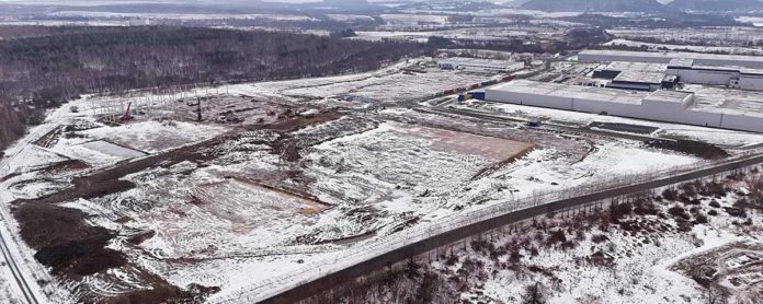 GARBE Park Klášterec nad Ohří II, Baufeld