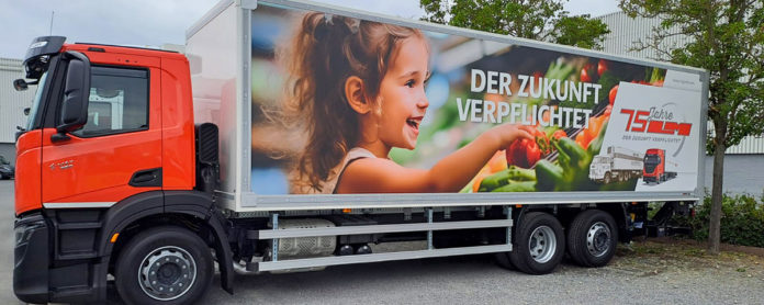 Meyer Logistik LKW Alnatura