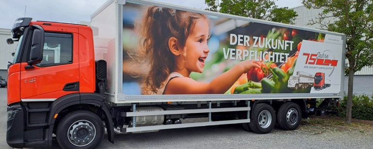 Meyer Logistik LKW Alnatura