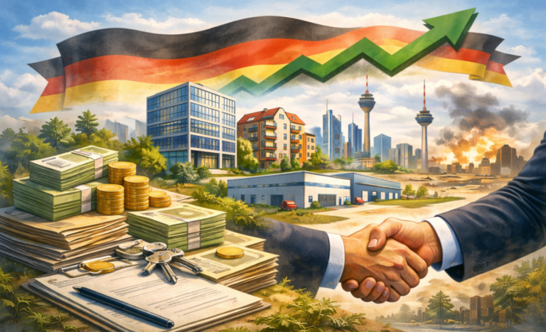 Erholung am deutschen Immobilieninvestmentmarkt setzt sich zum Jahresbeginn 2026 fort