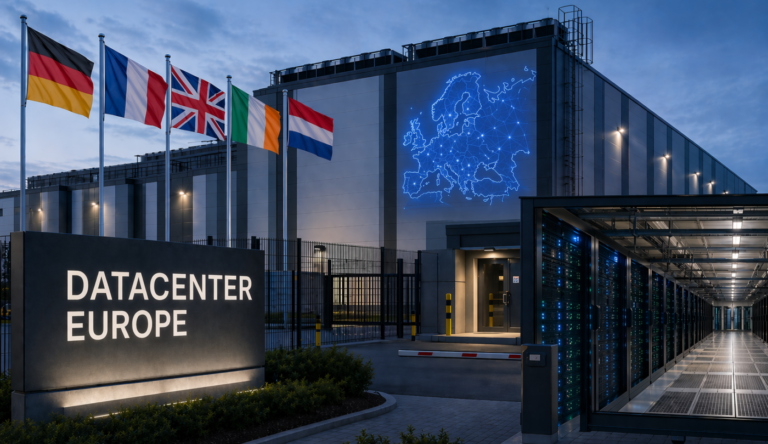 Savills: Europas wachsender Markt für Rechenzentren wird Bedarf nach Logistikflächen um 786.000 m² erhöhen