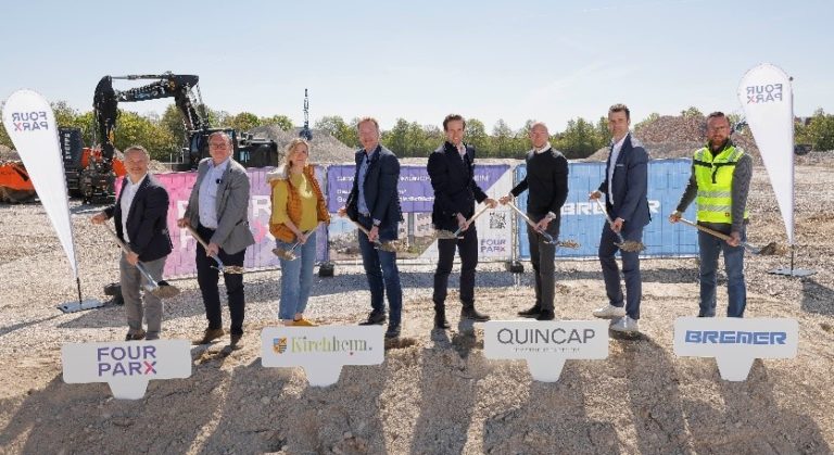 Spatenstich: Beginn der Bauarbeiten für den Gewerbepark München-Kirchheim