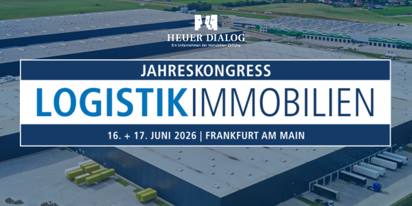 Veranstaltungsvorschau: Jahreskongress Logistikimmobilien 2026