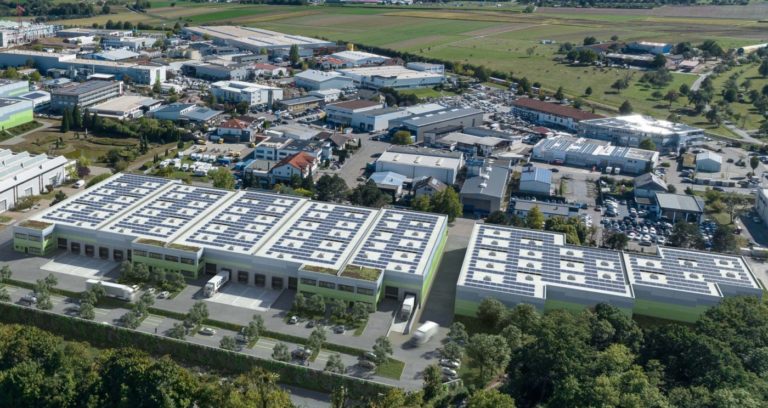 Gewerbepark in Holzgerlingen: Garbe Industrial feiert Richtfest