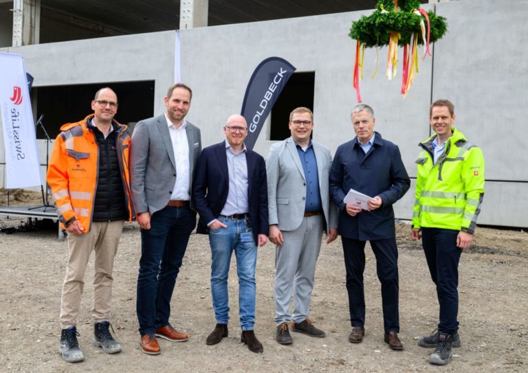 Swiss Life Asset Managers feiert Richtfest für Logistics-Projektentwicklung in Bottrop