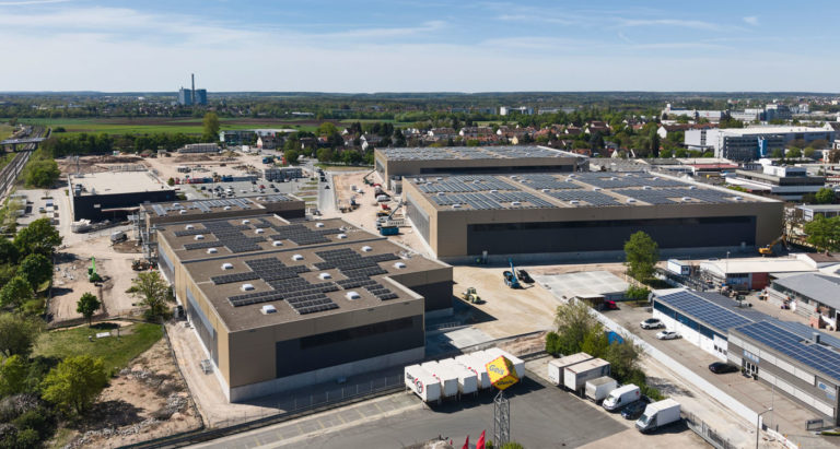Union Investment vermietet die ersten beiden Logistikhallen des City-Logistik-Hub in Nürnberg