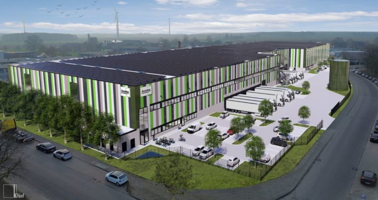 Aconlog vermietet Logistikfläche in Viersen an Sunday Natural Logistics vor Fertigstellung des Neubaus