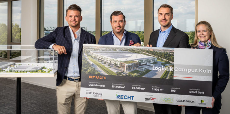 FUSION COLOGNE: ThielemannGroup investiert in Logistik-Campus für RECHT Logistik Gruppe in Köln